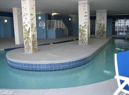 Lazy River at Ocean Blue Myrtle Beach Vacation Rental in Myrtle Beach SC