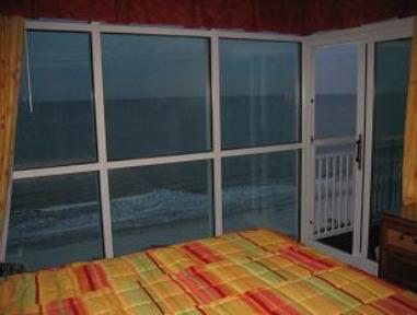 Ocean Front Master Bedroom At Dunes Village Myrtle Beach