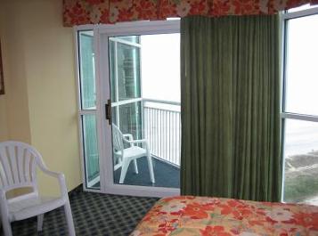 View of ocean from private balcony of second Bedroom
