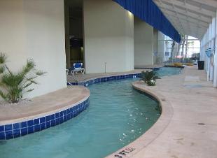 Lazy River at Dunes Village Resort in Myrtle Beach - Largest indoor water park in all of Myrtle Beach SC